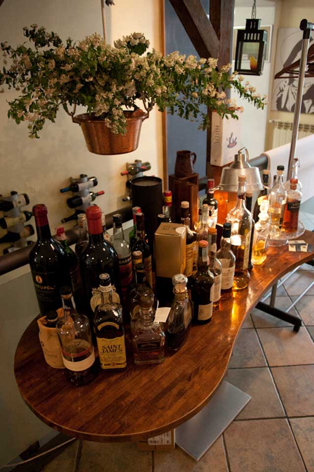Vini sfusi del Ristorante del Parco a Treviglio
